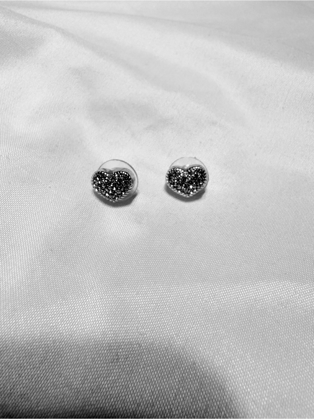 Brighton Illumina Celeste Heart Post Earrings